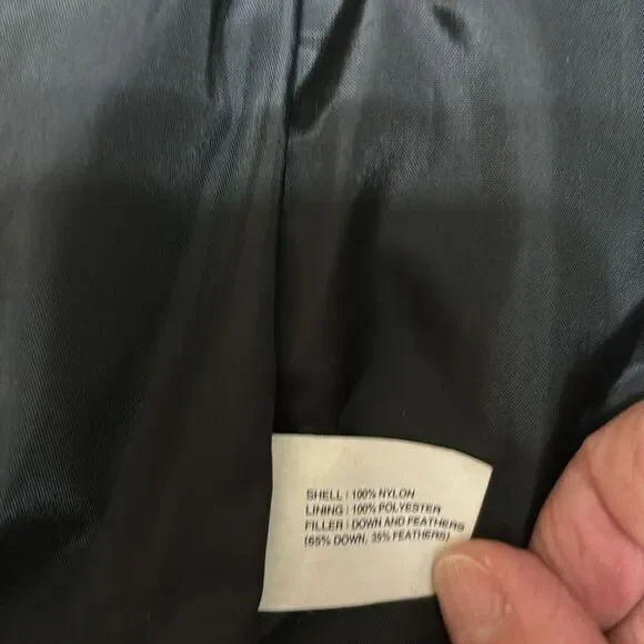 GAP Black Down Filled Puffer/Quilted Vest S - Picture 10 of 12